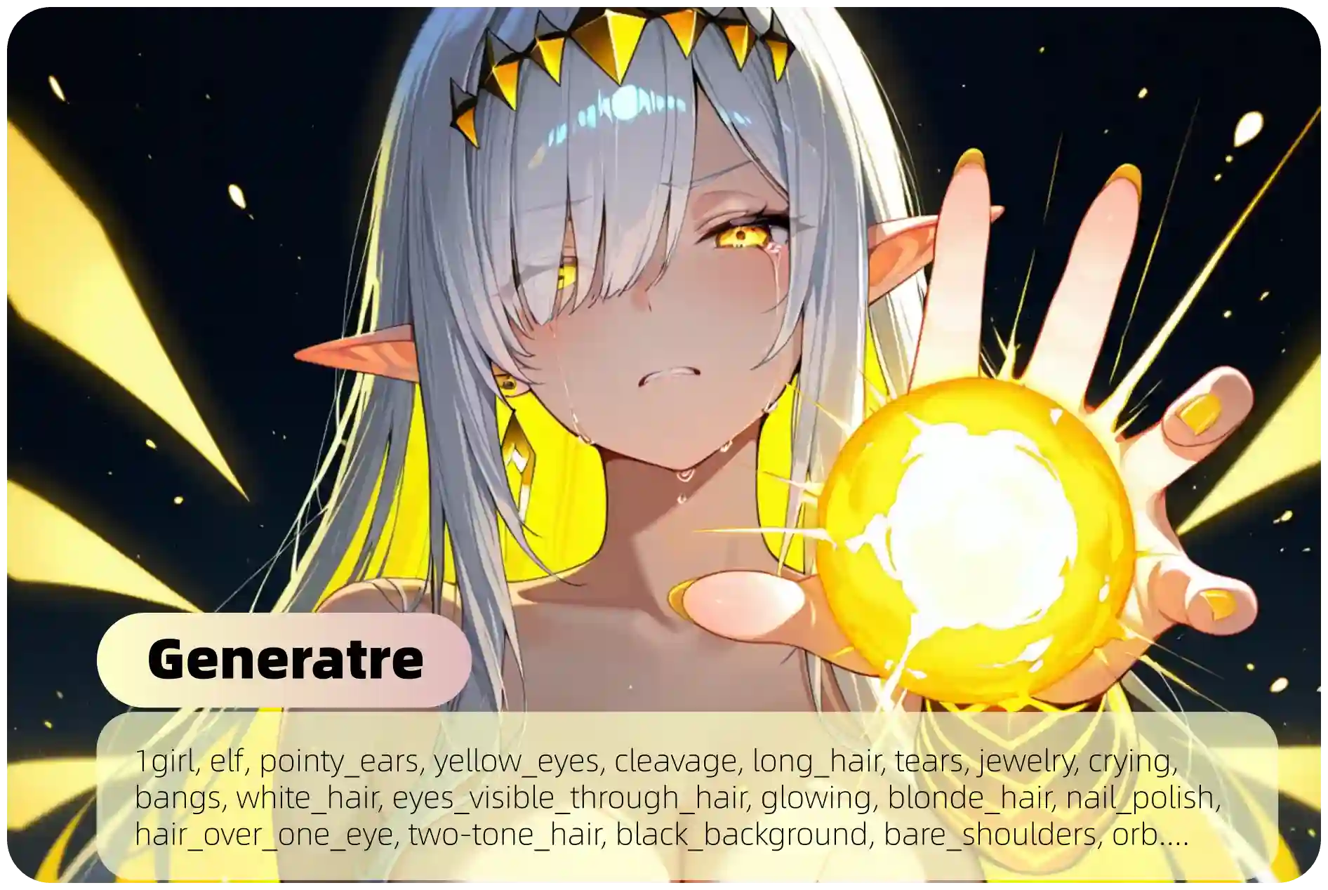generate elf from text