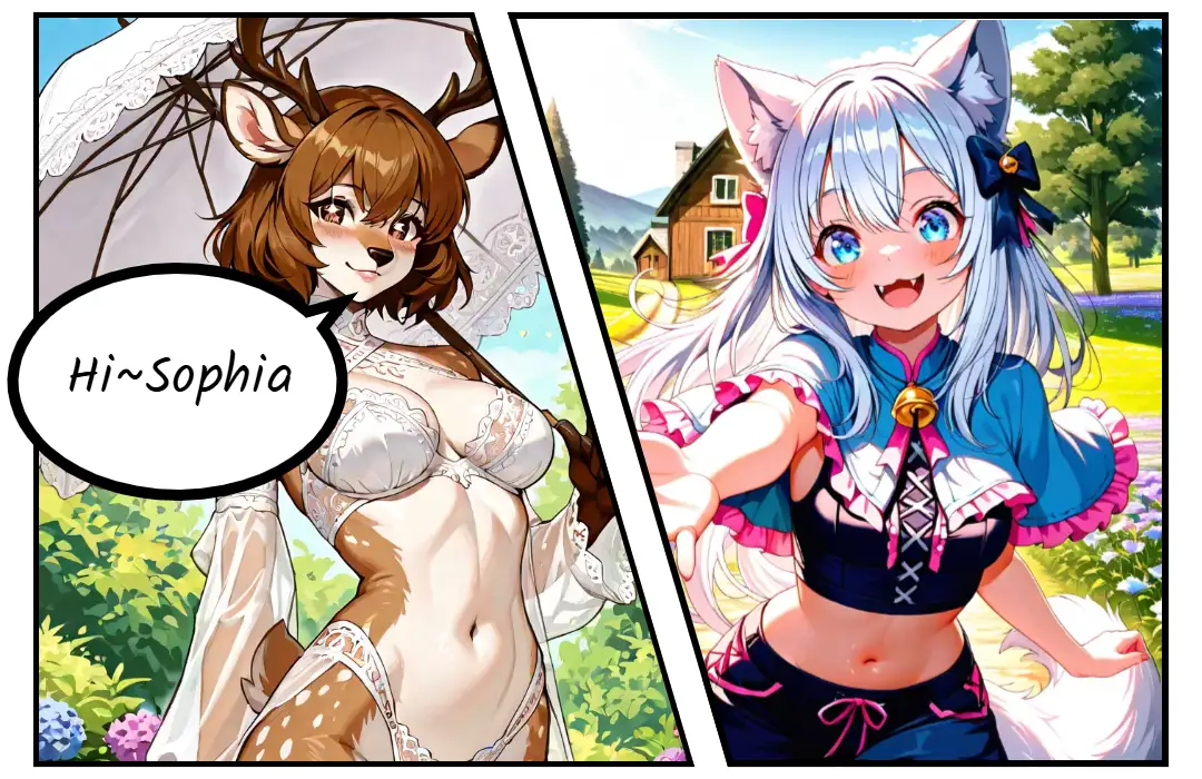 make your furry comics