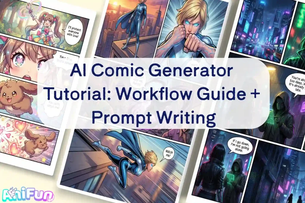 AI Comic Generator Tutorial: Workflow Guide + Prompt Writing