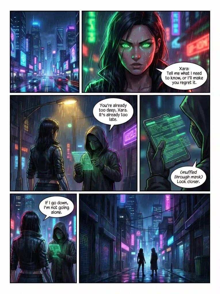 AI Generated Custom Comic