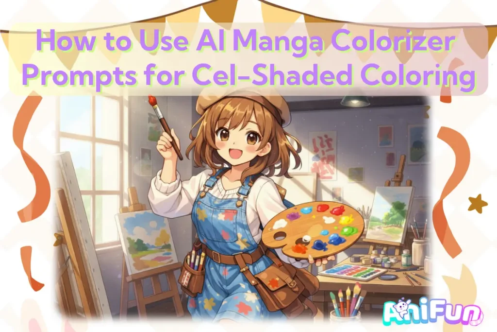How to Use AI Manga Colorizer Prompts for Cel-Shaded Coloring
