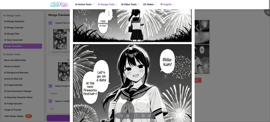reading manga online