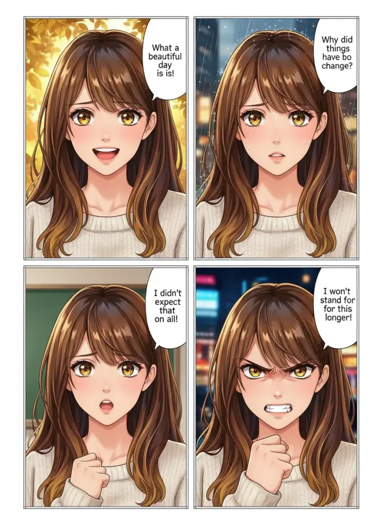 Plan Manga With Expression Changer