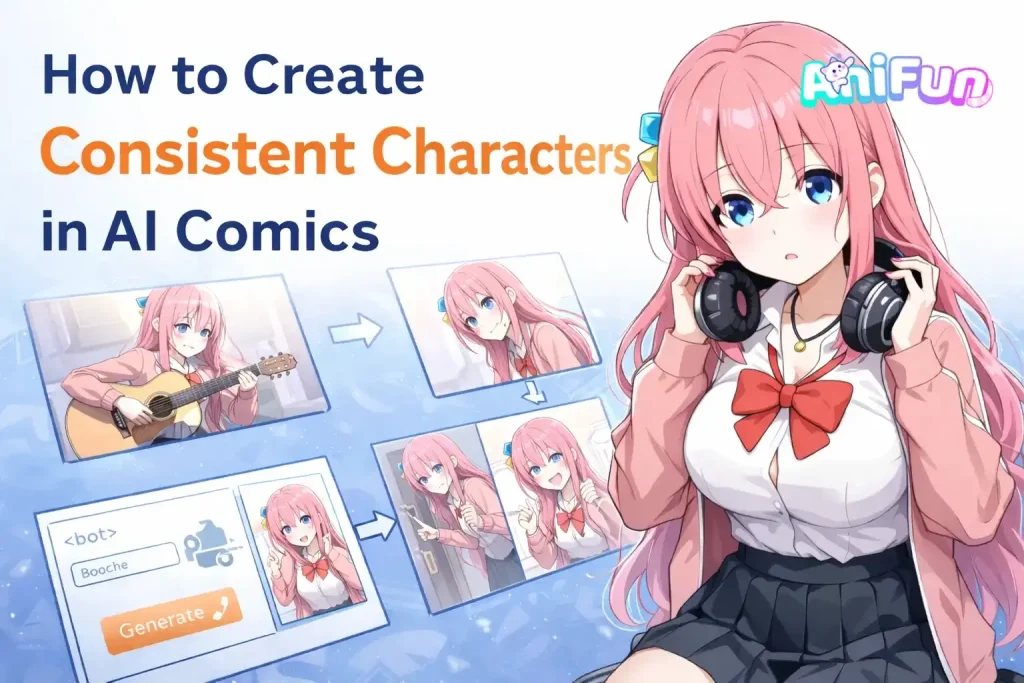 How to Keep Consistent Characters in AI Comics