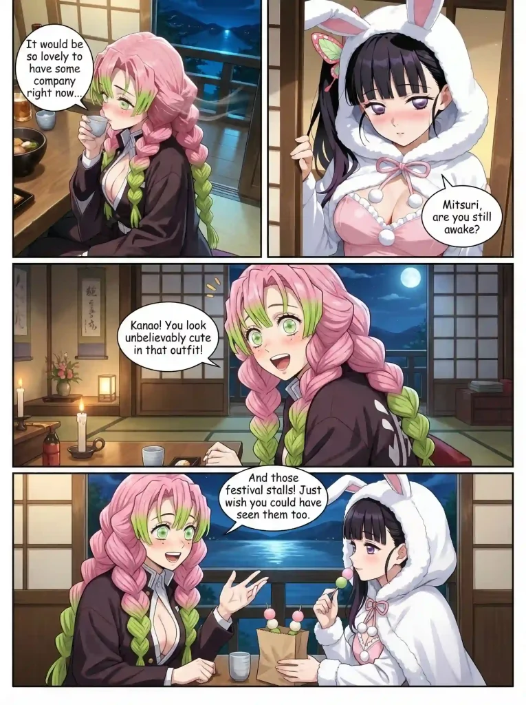 Demon Slayer AI Comic