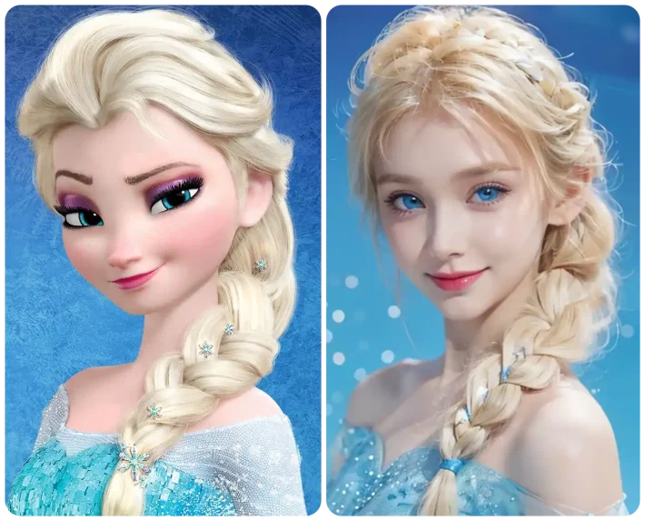 AI Cartoon to Realistic Converter