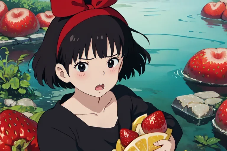 Studio Ghibli-style AI art example 1
