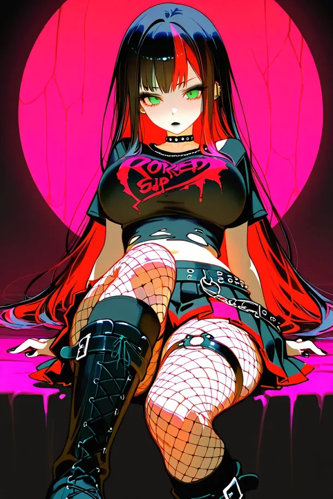 Gothic AI Girl