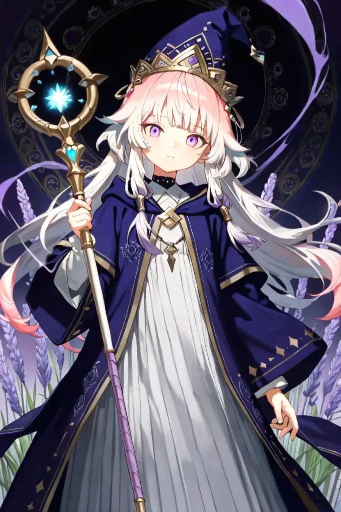 Dark magical girl
