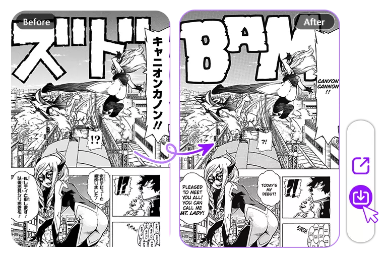 download or share your manga