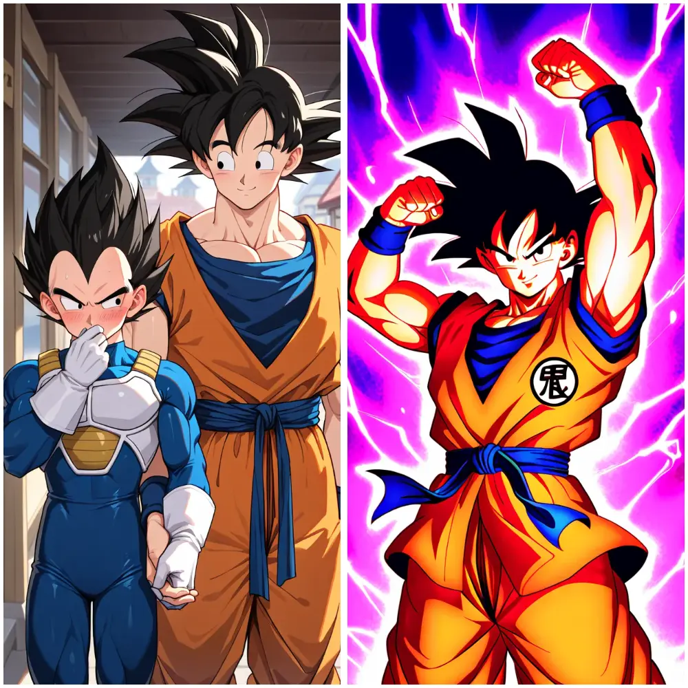 Goku AI art