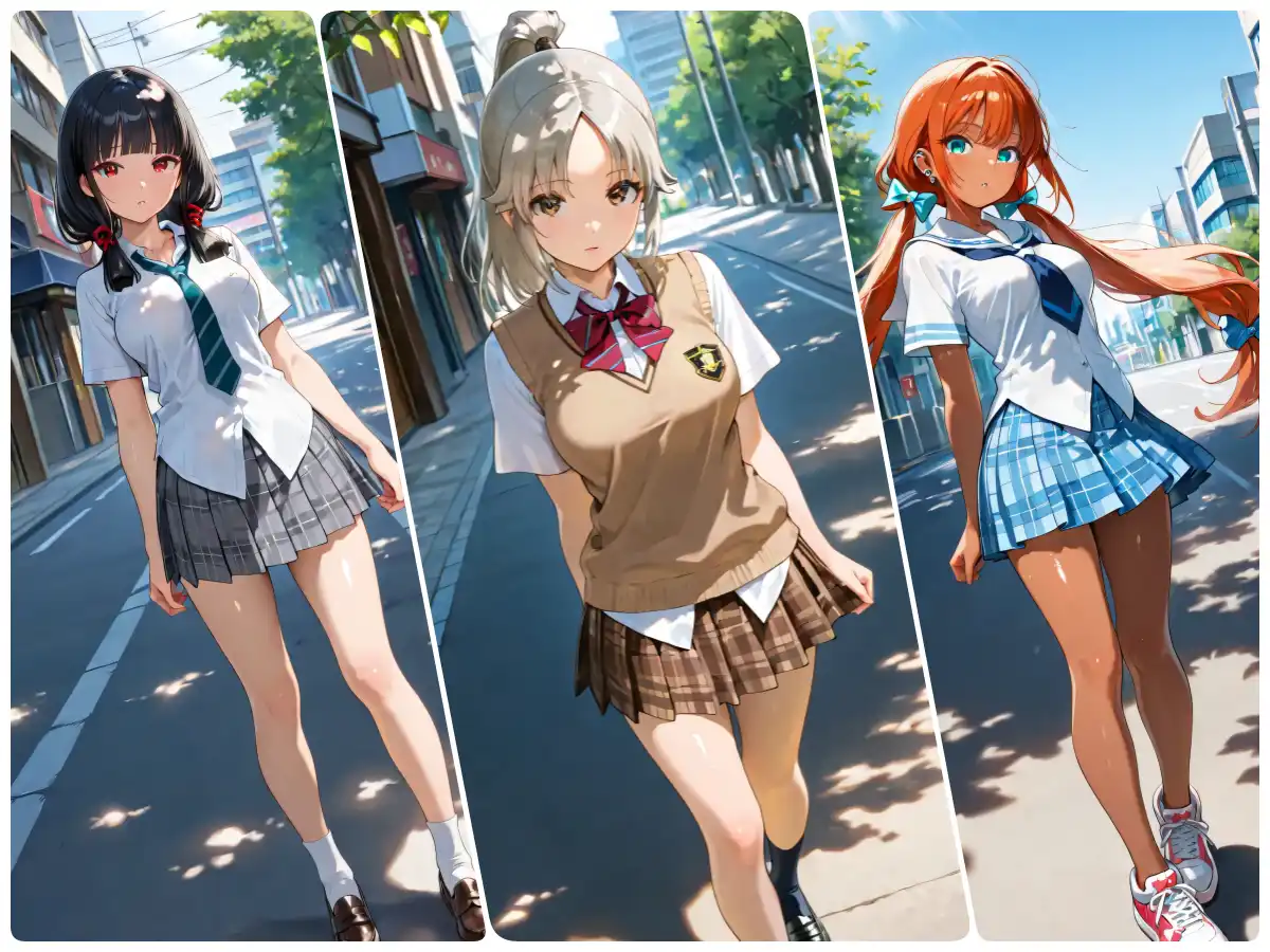 AIでユニークな制服スタイルを作成
