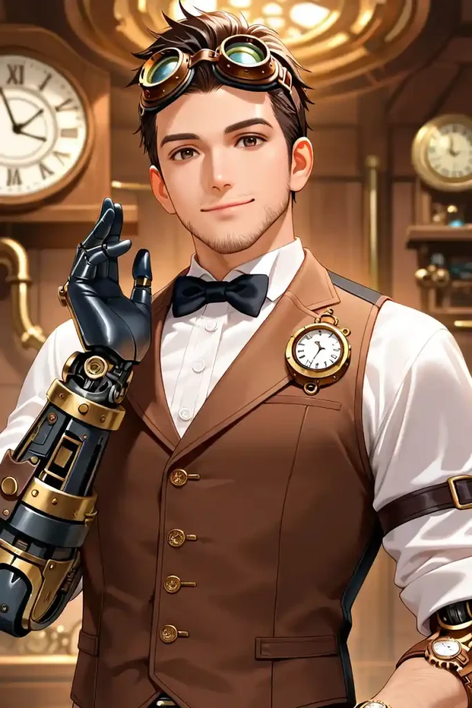 Steampunk Mechanical Gentleman