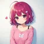 アニメ風のユーザーアバター