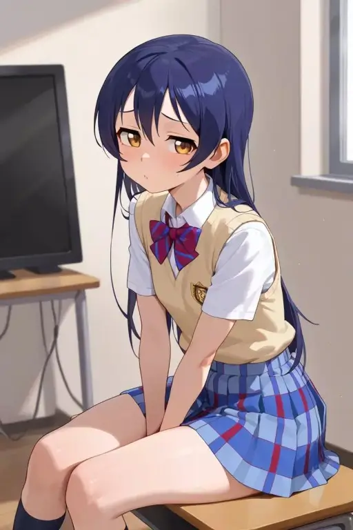 School anime character preset for Anime to Real Life