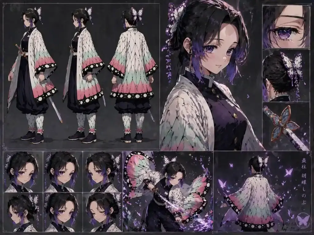 複雑なキャラデザインと衣装を再現する「深層プロパティ推論」