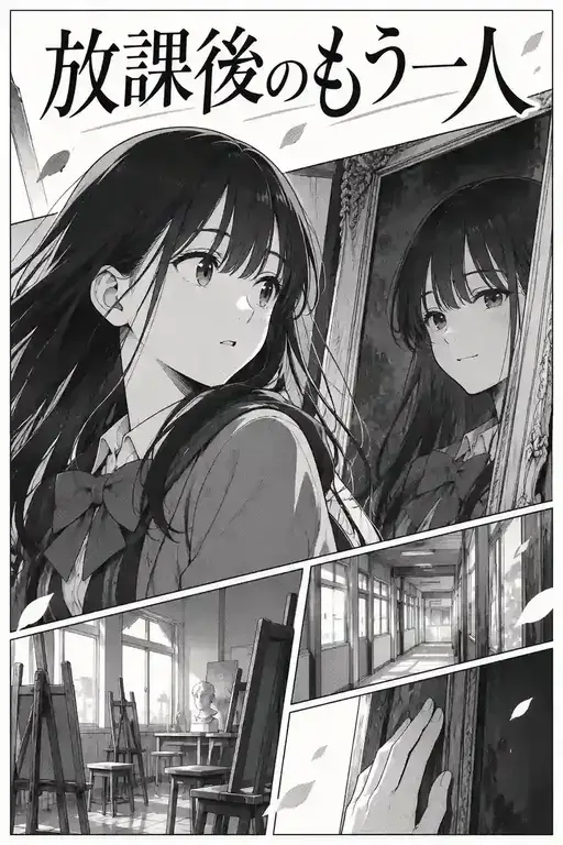 放課後のもう一人 manga script example