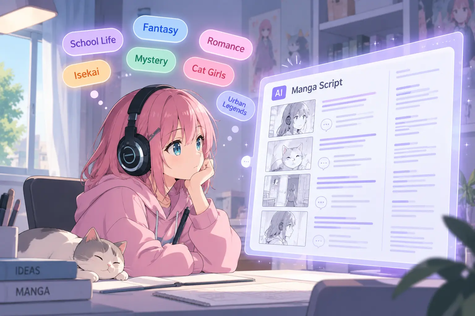 AI Manga Script Generator
