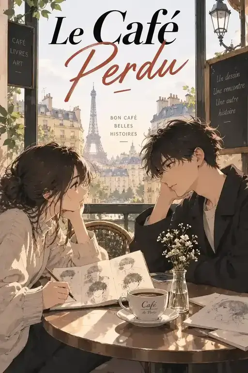 Le Café Perdu manga script example