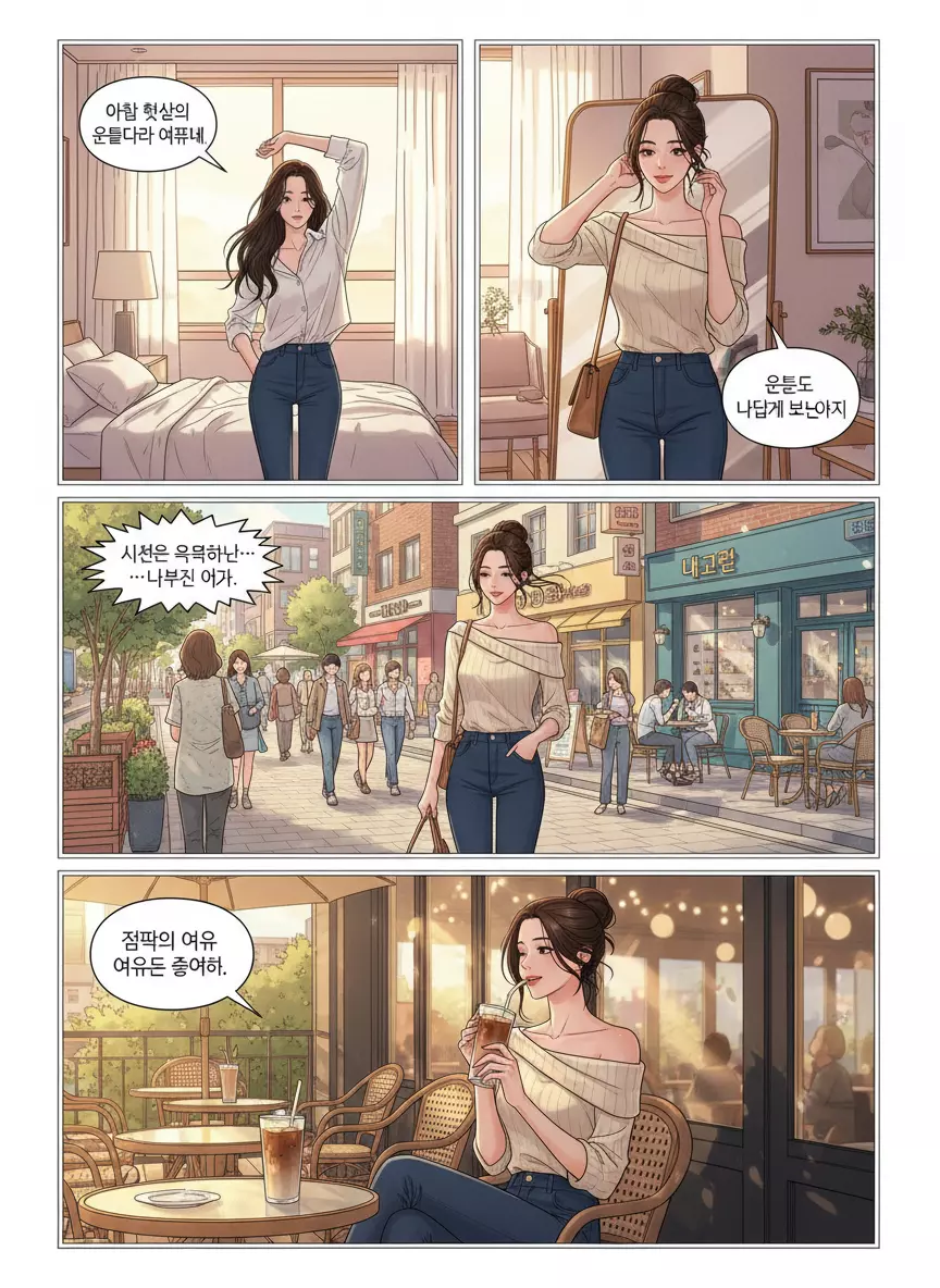 A Day in the Life of a Sexy Beauty